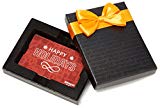 Amazon.com Gift Card in a Black Gift Box (Holiday Icons Card Design)