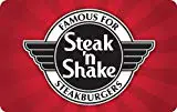 Steak 'N' Shake Gift Card $25