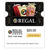Regal Cinemas Gift Cards - E-mail Delivery