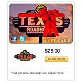 Texas Roadhouse Ribbon Gift Cards - E-mail Delivery