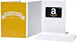 Amazon.com $75 Gift Card in a Greeting Card (Congratulations Icons Card Design)