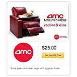 AMC Theatres Dine In Gift Cards - E-mail Delivery