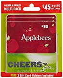 Applebee's Dinner and Drinks Gift Cards, Multipack of 3 - $15