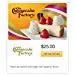 The Cheesecake Factory Fresh Strawberry Cheesecake Gift Cards - E-mail Delivery