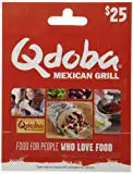 Qdoba Mexican Grill Gift Card $25