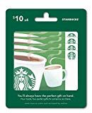 Starbucks Gift Cards, Multipack of 4 - $10