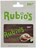 Rubio's Gift Card $25
