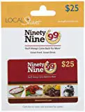 Ninety Nine Restaurants Gift Card $25