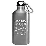 Happiness Is Being A G-mom - Grandmother - Water Bottle