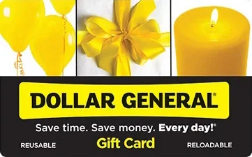 Dollar General gift card