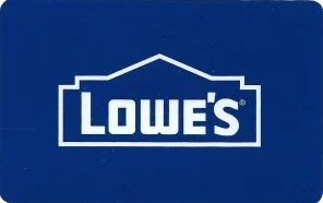 Lowe's gift card